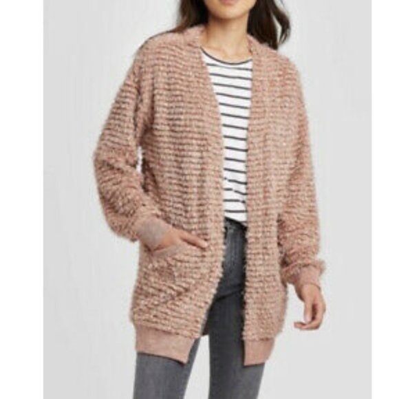 Knox Rose Sweaters - Knox Rose Open Front Cardigan Long XL